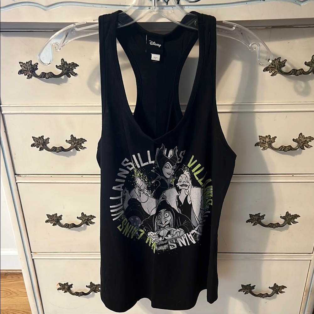Disney Villains Black Tank Top
